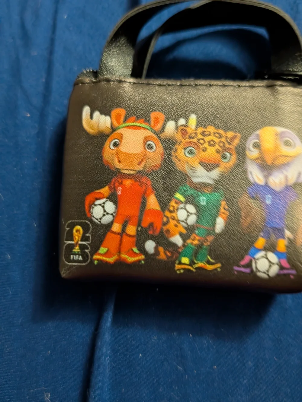 3 New Fifa Mini Bags Keychain